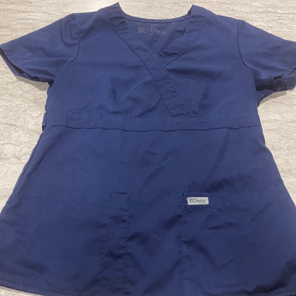 Women’s Greys Anatomy Set of Navy Scrubs size XSP